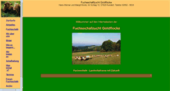 Desktop Screenshot of fuchsschafzucht.bronk.de